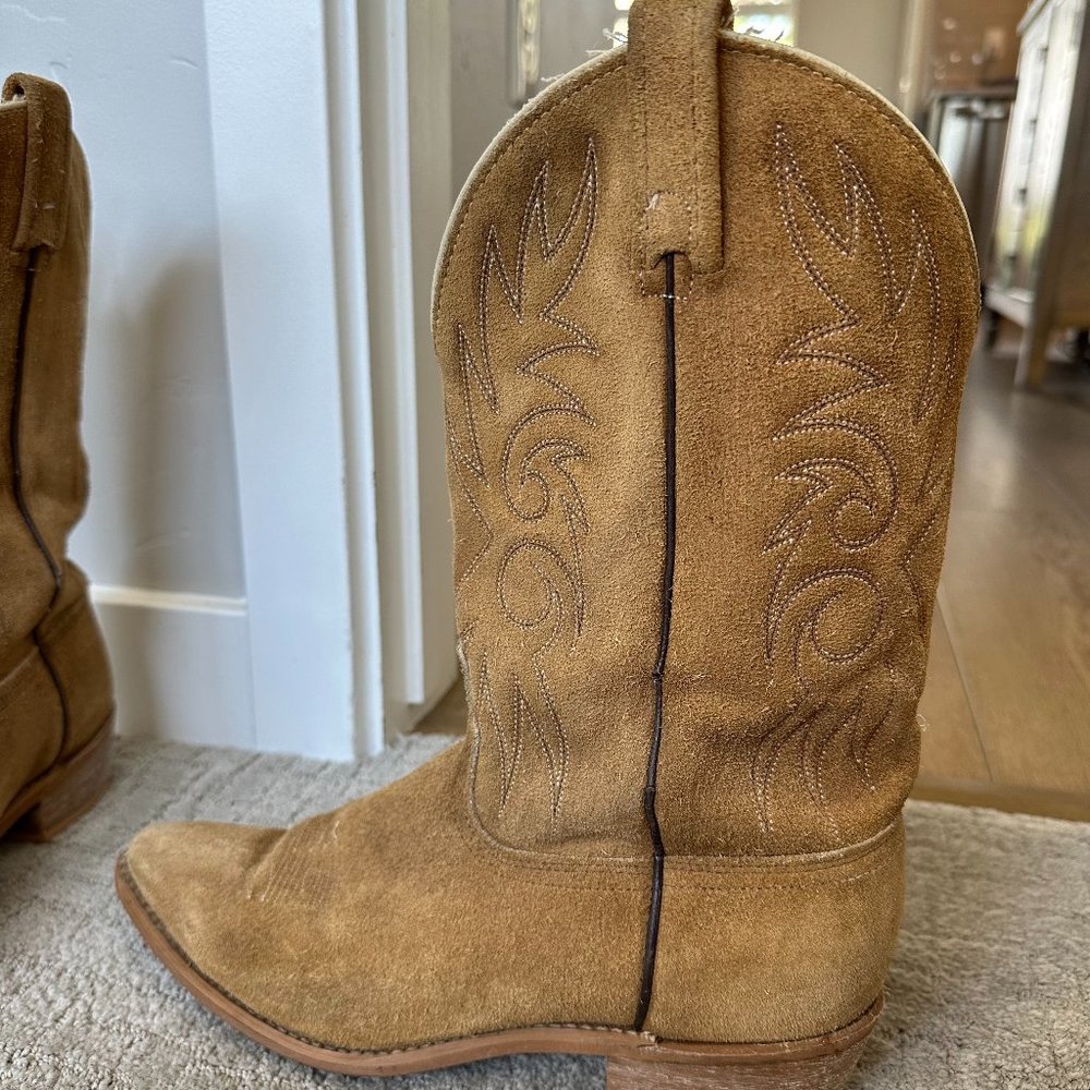 Vintage Western cowboy boots women’s 38. US 8.
